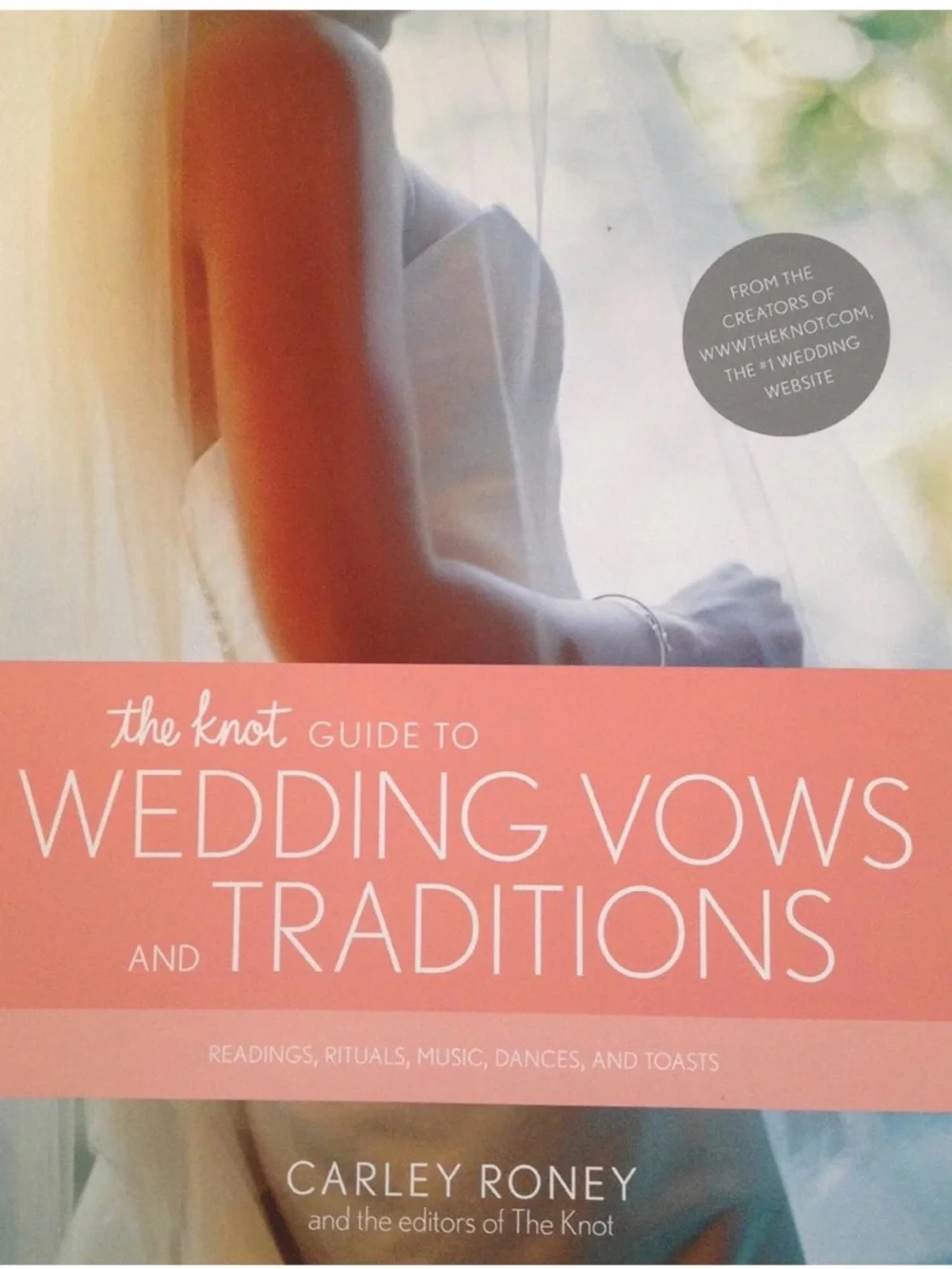The Knot Guide to Wedding Vows and Traditions - Coral Cover